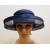 Cappello blu cerimonia donna