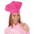 Cappello cuoco rosa