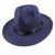Cappello elegante uomo blu