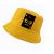 Cappello giallo cotone