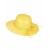 Cappello giallo paglia